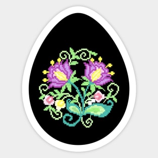 Traditional Easter egg 05 Sticker